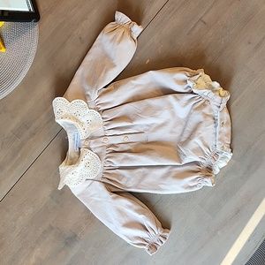 Cupcakes And Cashmere Smocked Romper